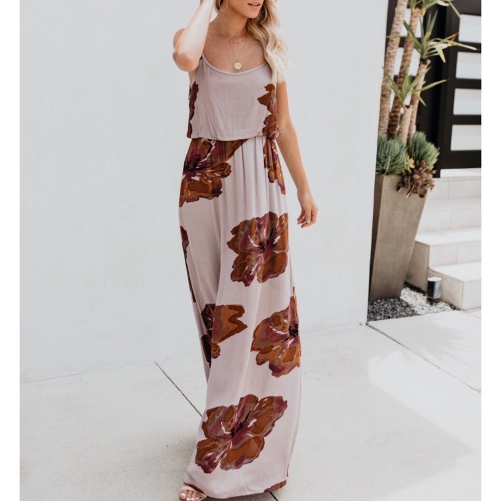 Love & Lilacs Maxi Dress - Picture 2 of 7